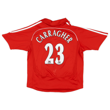 2006-08 Liverpool Maillot Domicile Carragher #23 - 9/10 - (S.Boys)