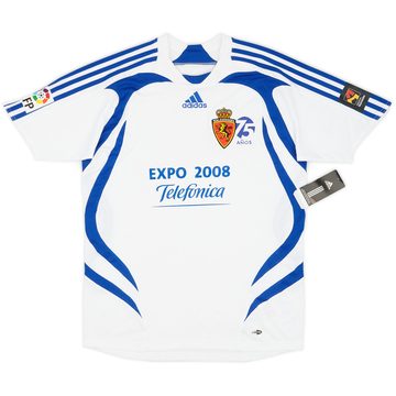 2007-08 Real Zaragoza Maillot Domicile (XL.Boys)
