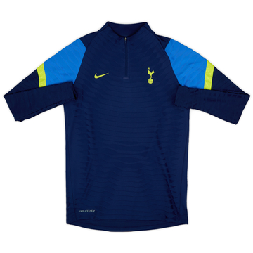 2021-22 Tottenham Nike Haut d'entraînement 1/4 zip - 8/10 - (L)