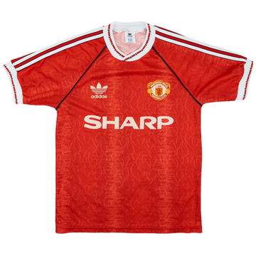 1990-92 Manchester United Maillot domicile - 8/10 - (S)