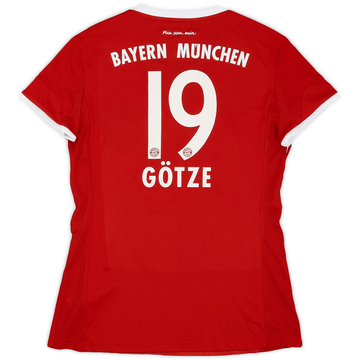 2013-14 Bayern Munich Maillot domicile Gotze #19 - 6/10 - (Femme M)