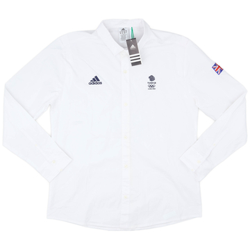 2012 Team GB adidas maillot boutonné (XXL)