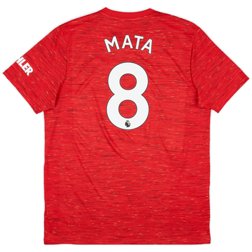 2020-21 Manchester United Maillot Domicile Mata #8 - 10/10 - (XL)