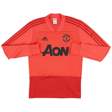 2018-19 Manchester United adidas Haut d'entraînement - 8/10 - (S)
