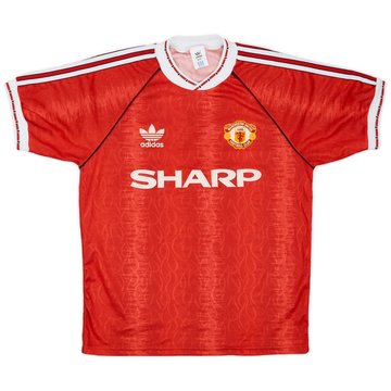 Maillot domicile Manchester United 1990-92 - 10/10 - (M)