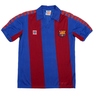 1984-89 Barcelona Maillot Domicile - 9/10 - (S)