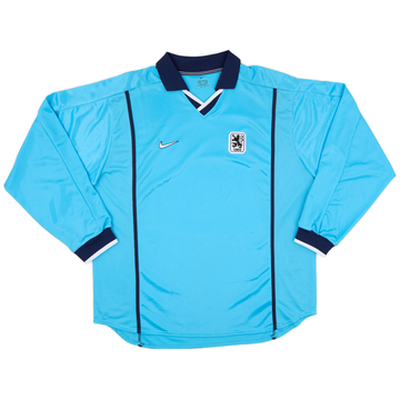 1999-01 1860 Munich Maillot Domicile ML Version Joueur - 9/10 - (XL)