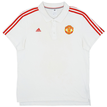 2015-16 Manchester United adidas Polo - 9/10 - (XL)