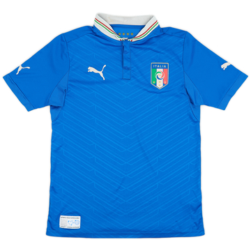 2012-13 Italy Maillot Domicile - 9/10 - (XL.Boys)