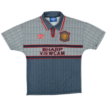 1995-96 Manchester United Maillot extérieur - 7/10 - (L.Boys)