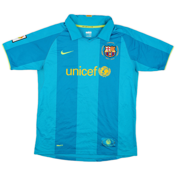 2007-09 Maillot extérieur Barcelona - 8/10 - (XL.Boys)