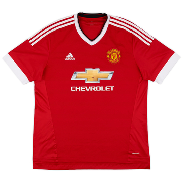 2015-16 Manchester United Maillot Domicile - 5/10 - (XL)