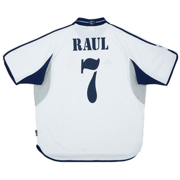 Maillot domicile Real Madrid 2000-01 Raul #7 - 5/10 - (XL)