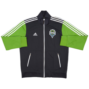 2012-13 Seattle Sounders adidas Veste de survêtement - 8/10 - (XL)