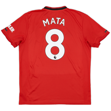2019-20 Manchester United Maillot domicile Mata #8 - 6/10 - (L)