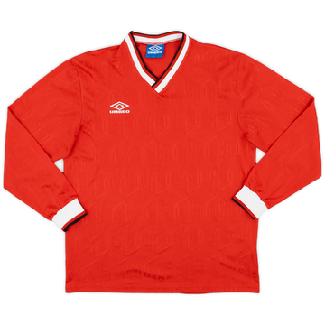 1990s Umbro Maillot template ML - 9/10 - (L)