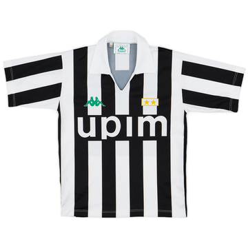 1991-92 Juventus Maillot Domicile Basique - 8/10 - (S Garçons)