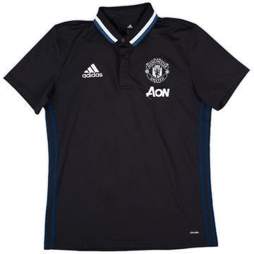 2016-17 Manchester United adidas Polo - 9/10 - (M)