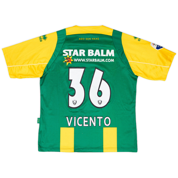 2012-13 ADO Den Haag Maillot domicile de match Vicento #36