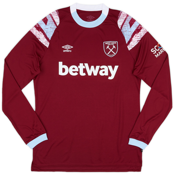 2022-23 West Ham Maillot Domicile ML - 9/10