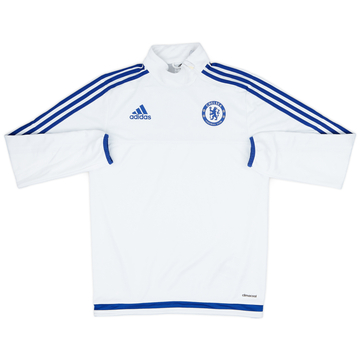 2015-16 Chelsea adidas Haut d'entraînement 1/4 zip - 8/10 - (S)