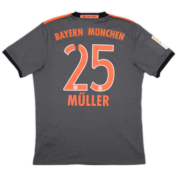 2016-17 Bayern Munich Maillot extérieur Muller #25 - 5/10 - (M)