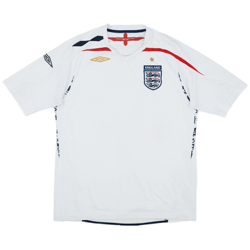Maillot domicile Angleterre 2007-09 - 5/10 - (L)