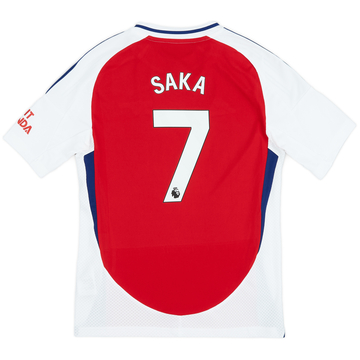 2024-25 Arsenal Maillot domicile Saka #7 Enfant