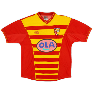 2000-01 Lens Maillot domicile signé - 4/10 - (M)