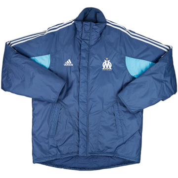 2004-05 Olympique Marseille adidas Manteau de banc matelassé - 8/10 - (L/XL)