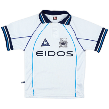 1999-00 Manchester City Maillot Extérieur - 7/10 - (7-8 ans)