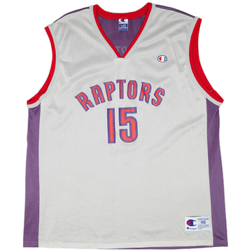 1999-02 Toronto Raptors Carter #15 Maillot Champion (Alternatif) XL