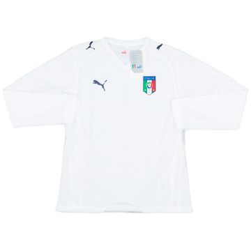 2008-10 Italie Féminine Maillot Extérieur Manches Longues Version Joueur (XL)