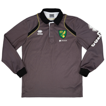 2011-12 Norwich Errea Polo manches longues - 7/10 - (L)
