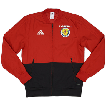2017-18 Scotland adidas Veste de survêtement - 9/10 - (S)
