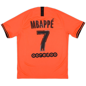 2019-20 Paris Saint-Germain Maillot extérieur Mbappe #7 - 7/10 - (M)