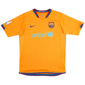 Maillot extérieur Barcelone 2006-08 - 6/10 - (XL Garçon)