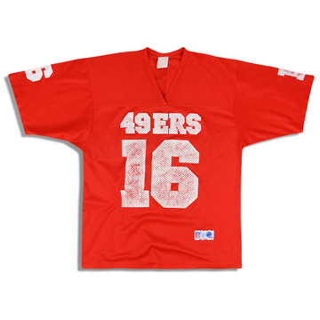 Années 90 San Francisco 49ers #16 NFL Maillot d'entraînement L