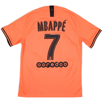 2019-20 Paris Saint-Germain Maillot extérieur Mbappe #7 - 9/10 - (M)