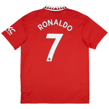 2022-23 Manchester United Maillot Domicile Ronaldo #7