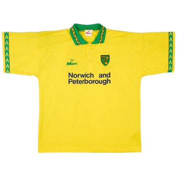 1994-96 Norwich Maillot Domicile - 8/10 - (XL)