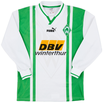 1996-97 Werder Bremen Maillot Domicile ML - 9/10 - (XS)