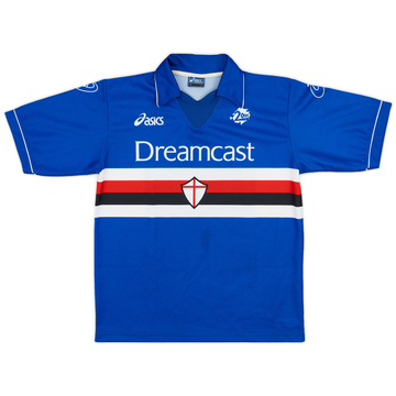 1999-00 Sampdoria Maillot Domicile - 8/10 - (XL.Boys)