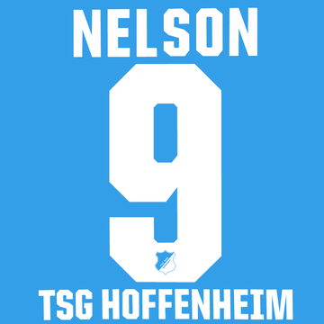2018-19 Hoffenheim Domicile Nelson #9 Flocage