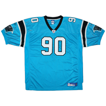2005-06 Carolina Panthers Peppers #90 Reebok Maillot alternatif authentique - 9/10 - (4XL)