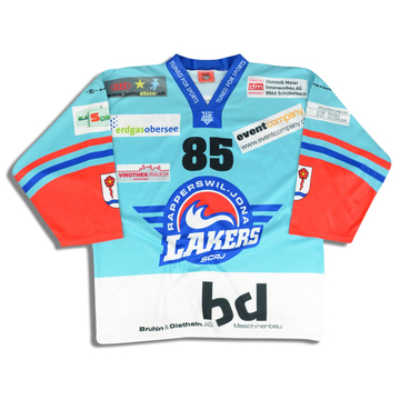 2005-06 Rapperswil-Jona Lakers #85 Tfs Maillot Extérieur L