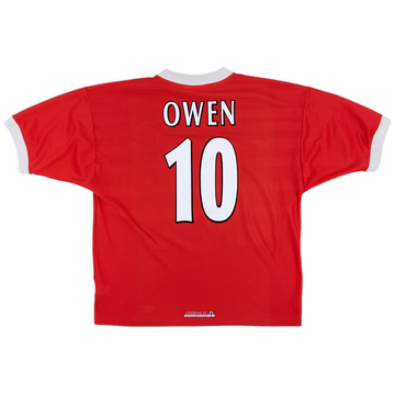 1998-00 Liverpool Maillot Domicile Owen #10 - 5/10 - (XL)