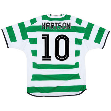 2001-03 Celtic Maillot domicile Hartson #10 (L)
