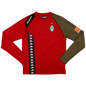 2008-09 Werder Bremen Kappa Maillot d'entraînement manches longues - 9/10 - (S)