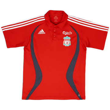 2006-07 Liverpool adidas Polo - 8/10 - (M)